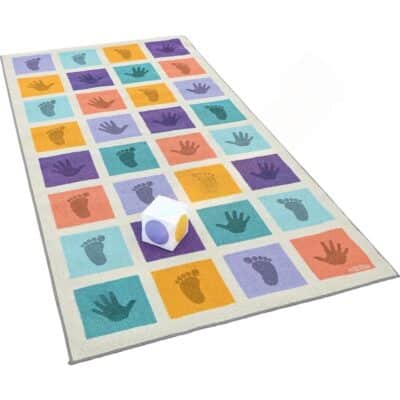 Bodenspielmatte - Hände und Füße