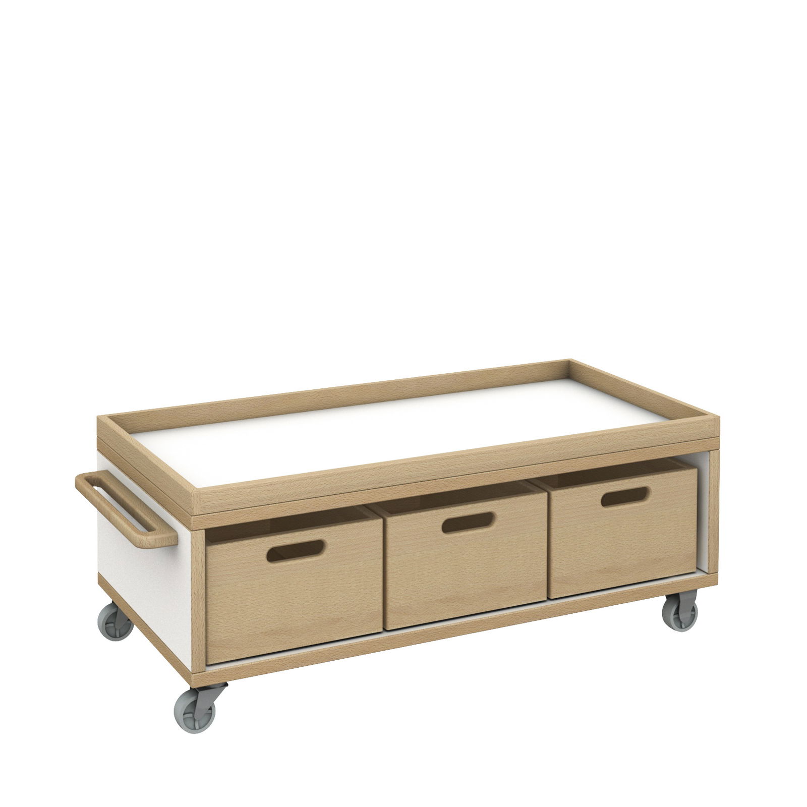 DECOR Materialwagen flach