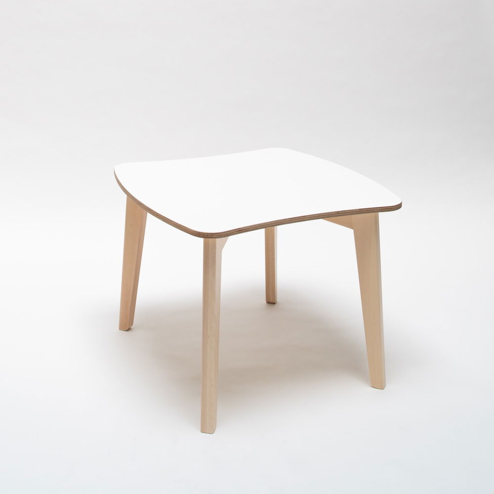 DECOR Tisch Amöbe Rechteck 70x80cm