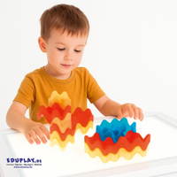 Eierbecher Blocks transparent 45 Teile - 121086 2