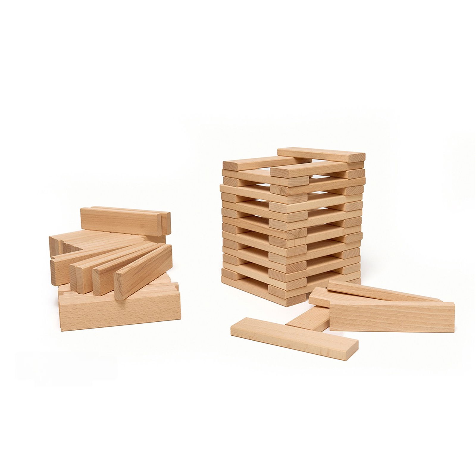 Stapelleisten Buche 78er Set