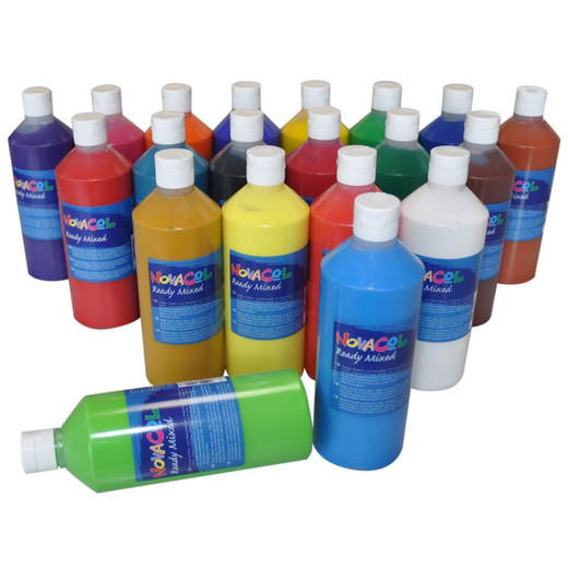 122_31_00_1 NOVACOL Plakatfarbe 500ml – 20er Set - 122 31 00 1