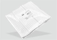 Papierstrohhalm weiss - Set 100 Stück – Bild 5