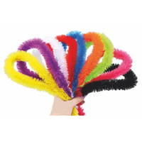Pfeifenputzer Flauschig Mix 120cm – 50er Set - 196 02 01