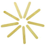 Eisstiele Holz – Set 1000 Stück - 196 17 02