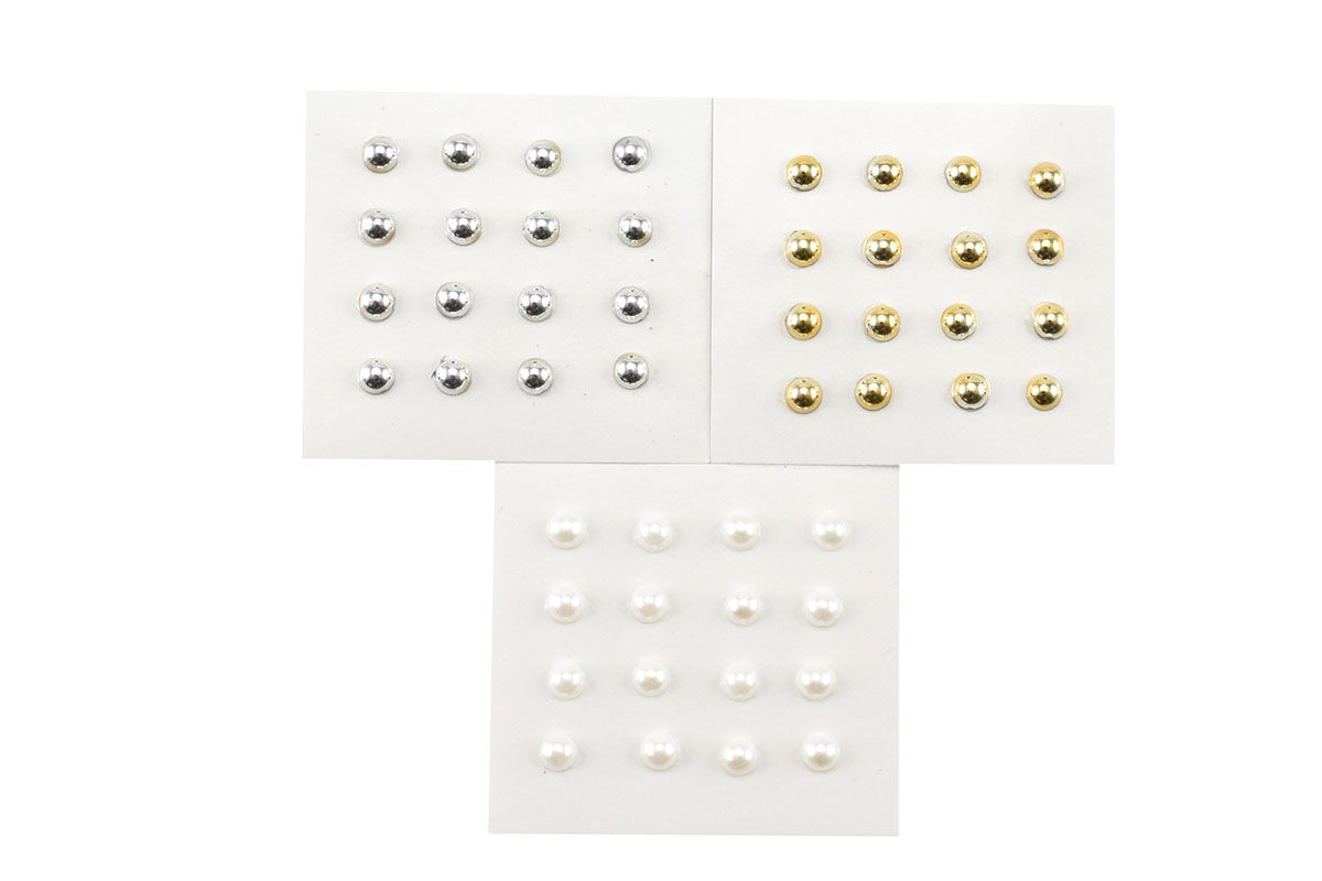 Edelsteine selbstklebend rund ø5mm deluxe - 48 Stück