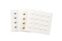Edelsteine selbstklebend rund ø5mm deluxe – 48 Stück - 197 29 01 sticker edelsteine deluxe rund 5mm 4027608197297