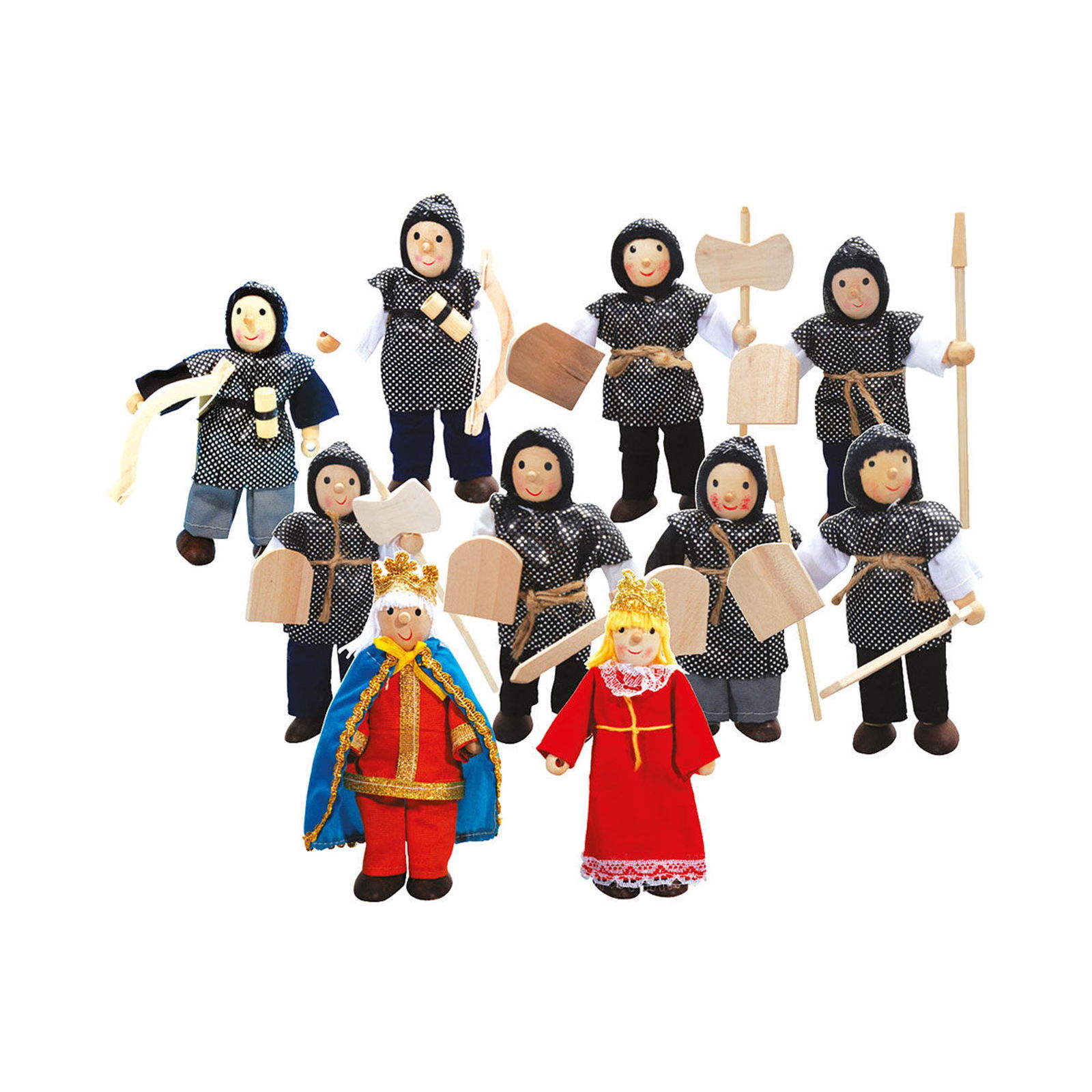 Winzling Biegepuppen Set - Ritter klein