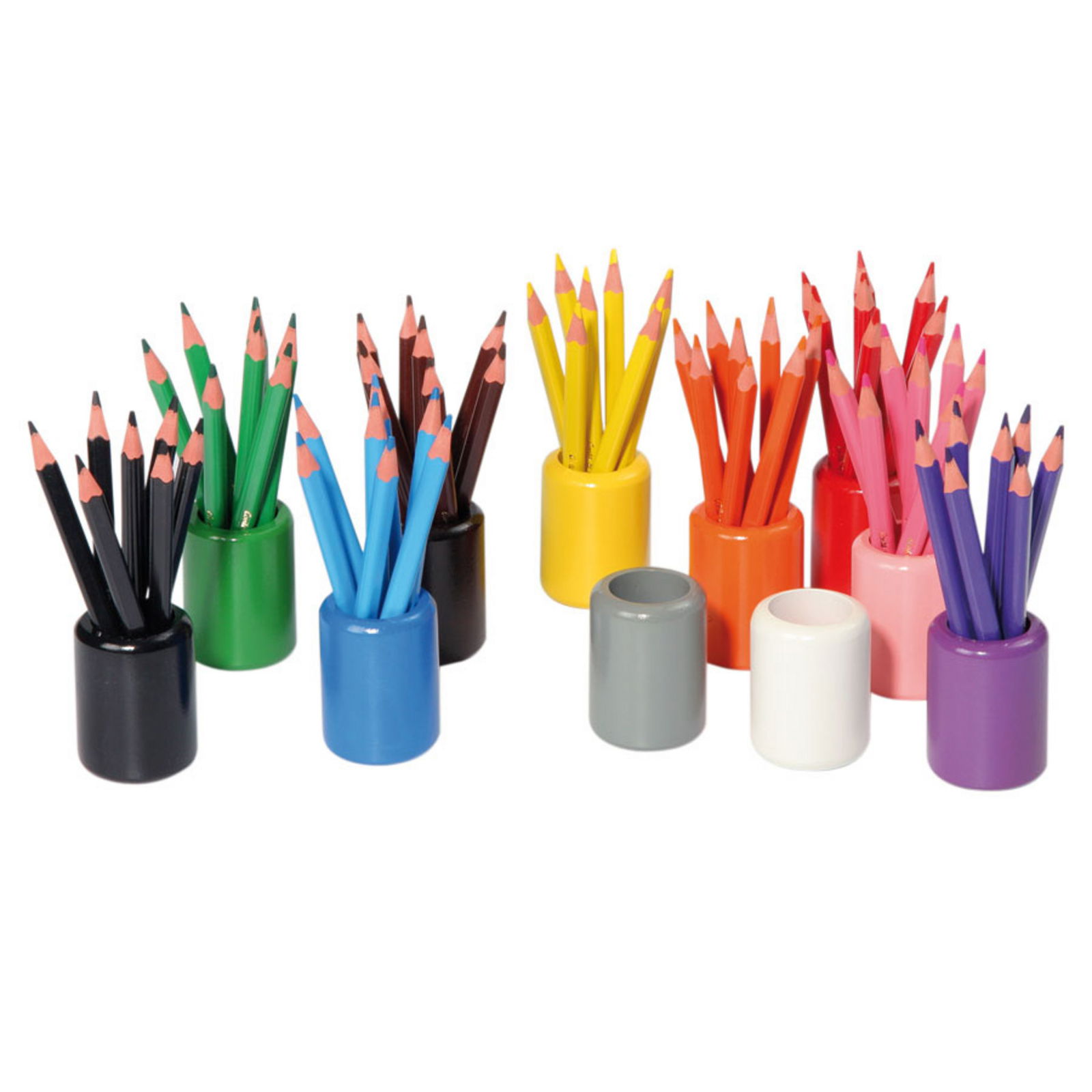 Stifteständer, leer, 11 Stück