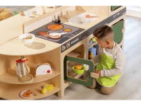 Spielküche Gastronom mit Herd, Spüle, Kühlschrank und Waschmaschine - 69551 241024 6