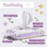 Millis Baby Feuchttücher aus Bambus (12×60 Stück) - 71IuKUMJfKL. SL1500