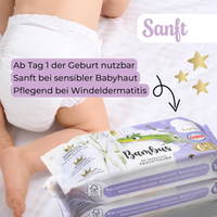 Millis Baby Feuchttücher aus Bambus (12×60 Stück) - 816C6jAeoNL. SL1500
