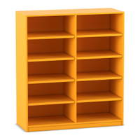 Flexeo® Bibliotheksregal, 10 Fächer, mittelhoch, Breite 126,4 cm – Bild 13