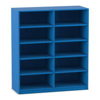 Flexeo® Bibliotheksregal, 10 Fächer, mittelhoch, Breite 126,4 cm – Bild 17
