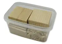 Dienes Grundsortiment, 121-tlg., Zahlenraum 1.000, naturfarben, in Stapel-Box - 92552 3 stepsitempictures28227 1000x708