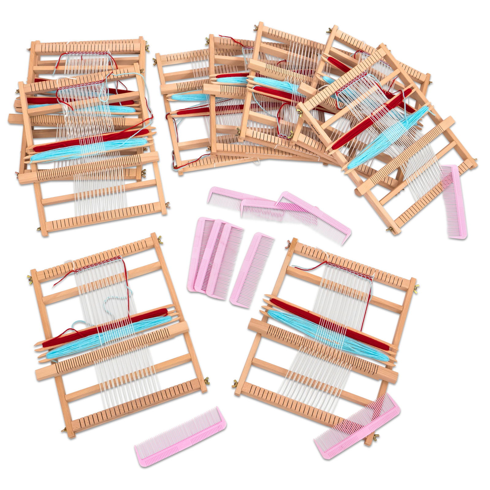 Große Webrahmen, 30 x 40 cm, 10 Stück