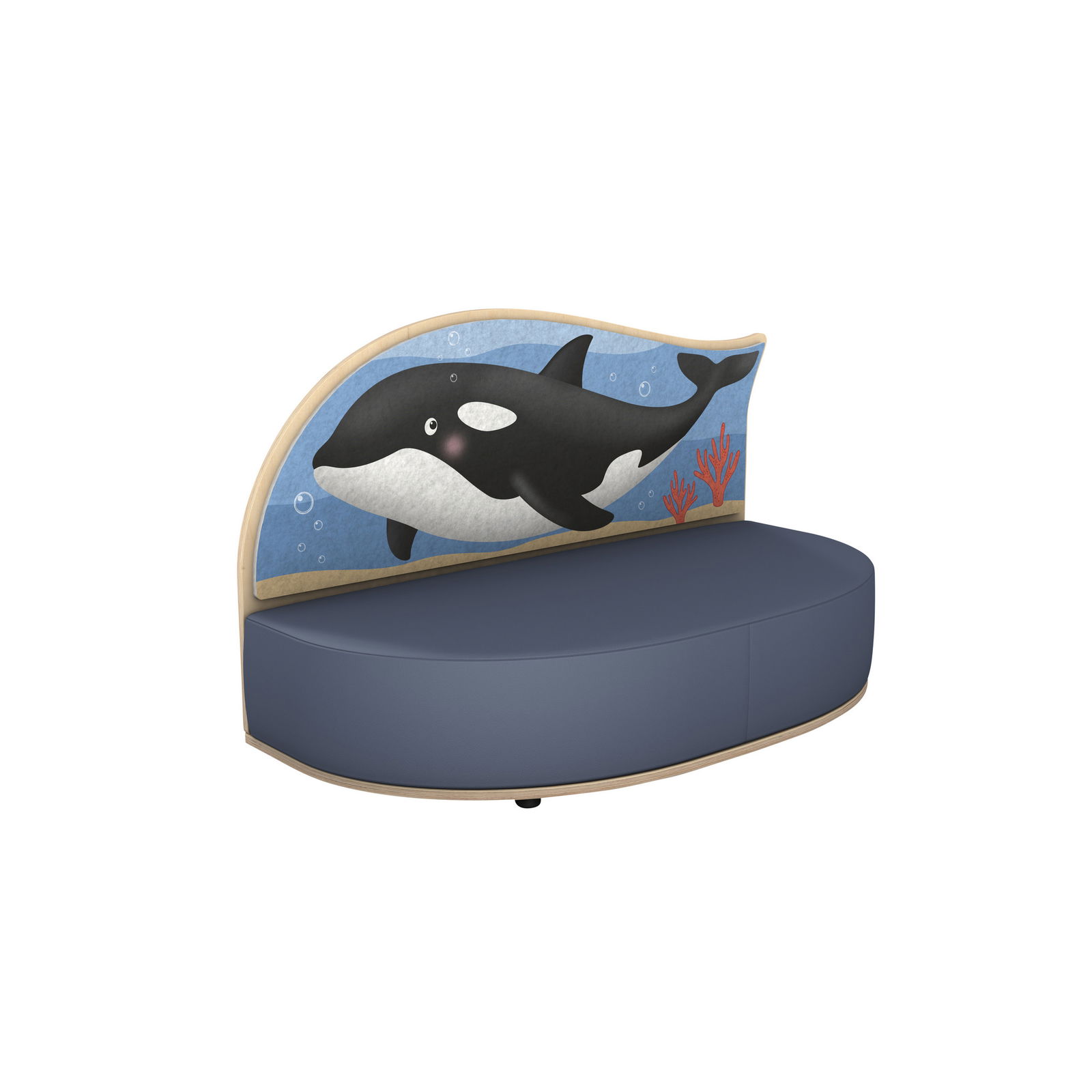 Kinder-Akustiksofa „Ozean"