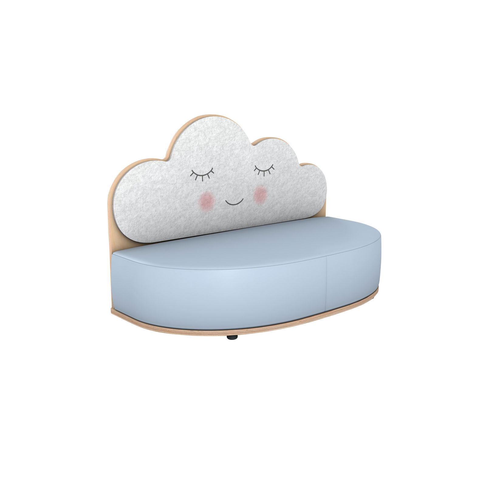 Kinder-Akustiksofa „Wolke“