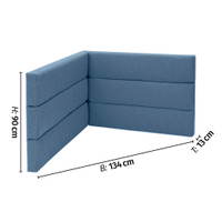 NEO Wandpaneel, 3-reihig, Höhe: 90 cm – Bild 8