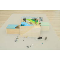 Teppiche für Bodenspieltisch, 2er-Set - Betzold Teppiche fuer Bodenspieltisch 2er Set E 771948 k ZN