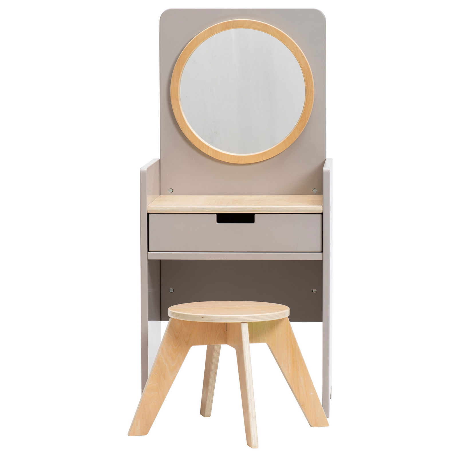 Kinder-Spiegeltisch, inkl. Hocker