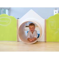 EduCasa Trennwand Haus mit Tunnel - EduCasa Trennwand Haus mit Tunnel E 41776 i ZN