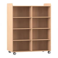 Flexeo® Bücherwagen, beidseitig je 6 Fachböden – Bild 8
