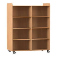 Flexeo® Bücherwagen, beidseitig je 6 Fachböden – Bild 9