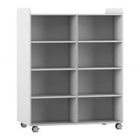 Flexeo® Bücherwagen, beidseitig je 6 Fachböden – Bild 15