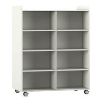 Flexeo® Bücherwagen, beidseitig je 6 Fachböden – Bild 16