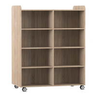 Flexeo® Bücherwagen, beidseitig je 6 Fachböden – Bild 10