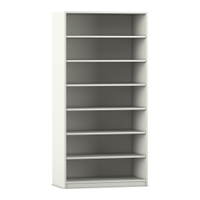 Flexeo® Regal, 1 Reihe, 7 Fächer – Bild 22