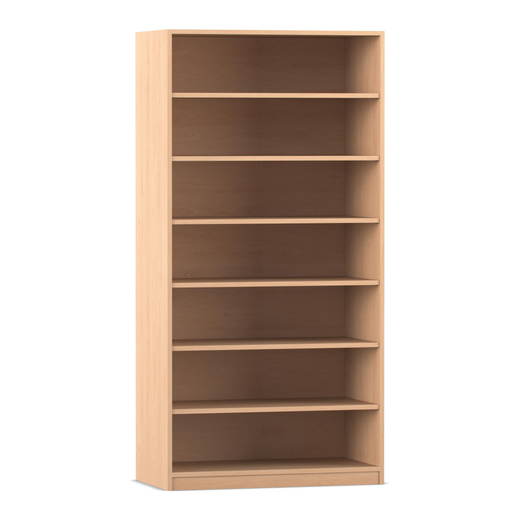 Flexeo-Regal-1-Reihe-7-Faecher-800024_P01-ZN Flexeo® Regal, 1 Reihe, 7 Fächer - Flexeo Regal 1 Reihe 7 Faecher 800024 P01 ZN