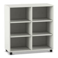 Flexeo® Regal, 2 Reihen, 6 Fächer, H x B x T: 98 x 94,1 x 40,8 cm – Bild 21