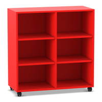 Flexeo® Regal, 2 Reihen, 6 Fächer, H x B x T: 98 x 94,1 x 40,8 cm – Bild 11