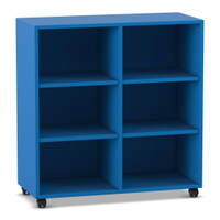 Flexeo® Regal, 2 Reihen, 6 Fächer, H x B x T: 98 x 94,1 x 40,8 cm – Bild 17