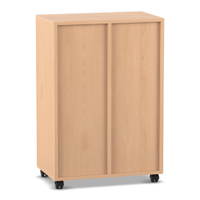 Flexeo® Regal, 2 Reihen, 8 Fächer, niedrig – Bild 6