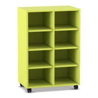 Flexeo® Regal, 2 Reihen, 8 Fächer, niedrig – Bild 15