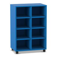 Flexeo® Regal, 2 Reihen, 8 Fächer, niedrig – Bild 17
