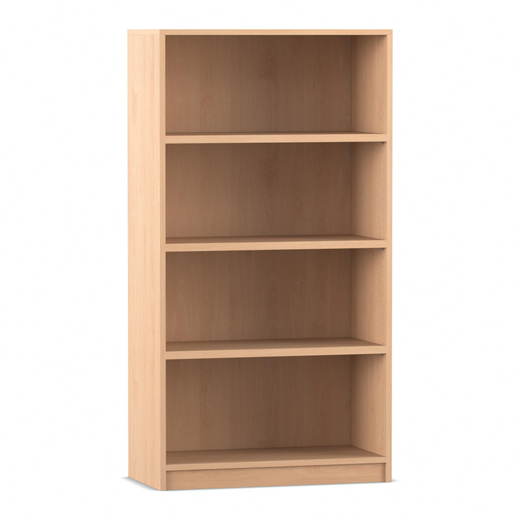 Flexeo-Regal-4-Faecher-4-Ordnerhoehen-800037_P01-ZN Flexeo® Regal, 4 Fächer = 4 Ordnerhöhen - Flexeo Regal 4 Faecher 4 Ordnerhoehen 800037 P01 ZN