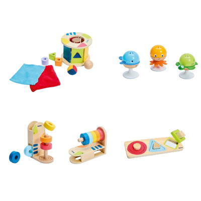 Kleine Entdecker Box 1 – Sensorik, 12-18 Monate