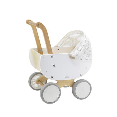 Puppenwagen aus Holz