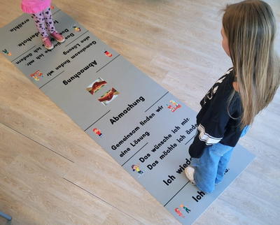 Streitschlichtungsteppich „Easy“ groß, rutschfest