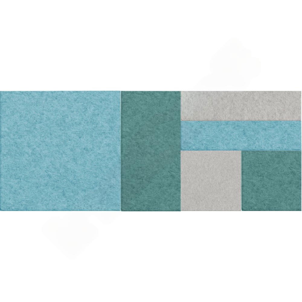 Akustik-Wandpaneele Stilla, Set Nexa 4