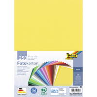 Fotokarton, 300 g/m², DIN A4, 250 Blatt, 25 Farben - folia Fotokarton 300 g m DIN A4 250 Blatt 25 Farben 79960 c ZN