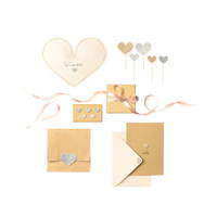 Moosgummi-Glitzer-Sticker „Herz“, 50 Stück - folia Moosgummi Glitzer Sticker Herz 50 Stueck 775344 d ZN