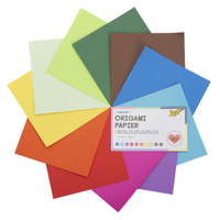 Origami-Faltpapier, 70 g/m², 500 Blatt, 10 Farben – Bild 6