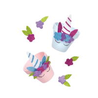 Selbstklebendes Glitzer-Moosgummi, 5 Bogen – Bild 8