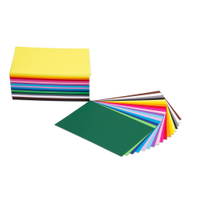 Tonkarton, 180 g/m², DIN A4, 500 Blatt, 17 Farben - folia Tonkarton 180 g m DIN A4 500 Blatt 17 Farben E 761654 h ZN