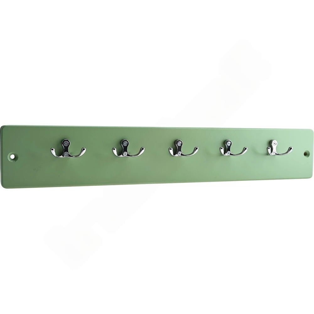 Garderobenleiste mit 5 Doppelhaken